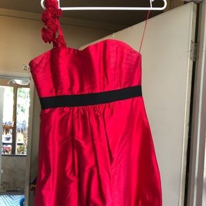 Phoebe Red Cocktail Dress